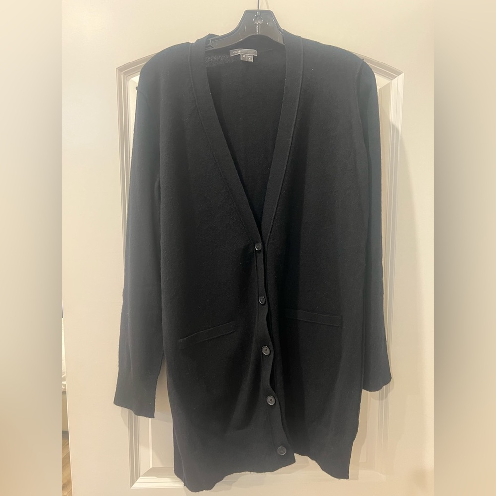 Vince Black Cashmere Sweater